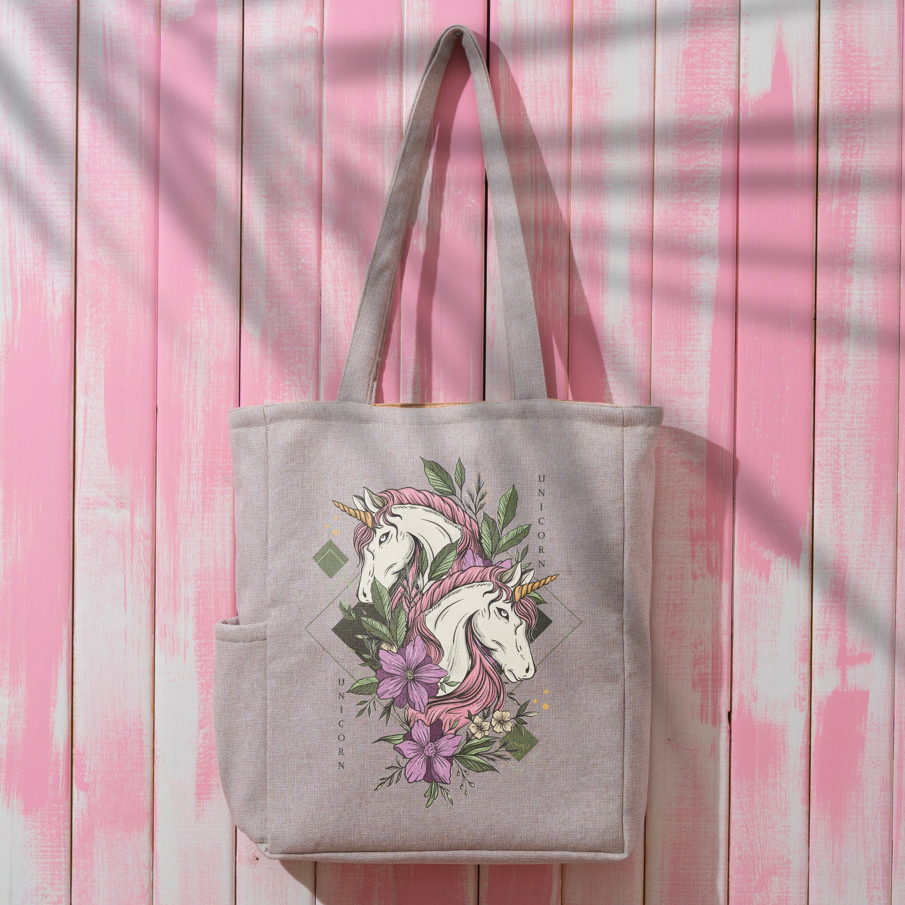 Bag Unicorn Rose