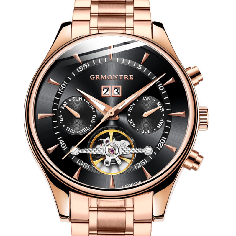 Fashion Automatic Male GRMONTRE Mechanical Watch