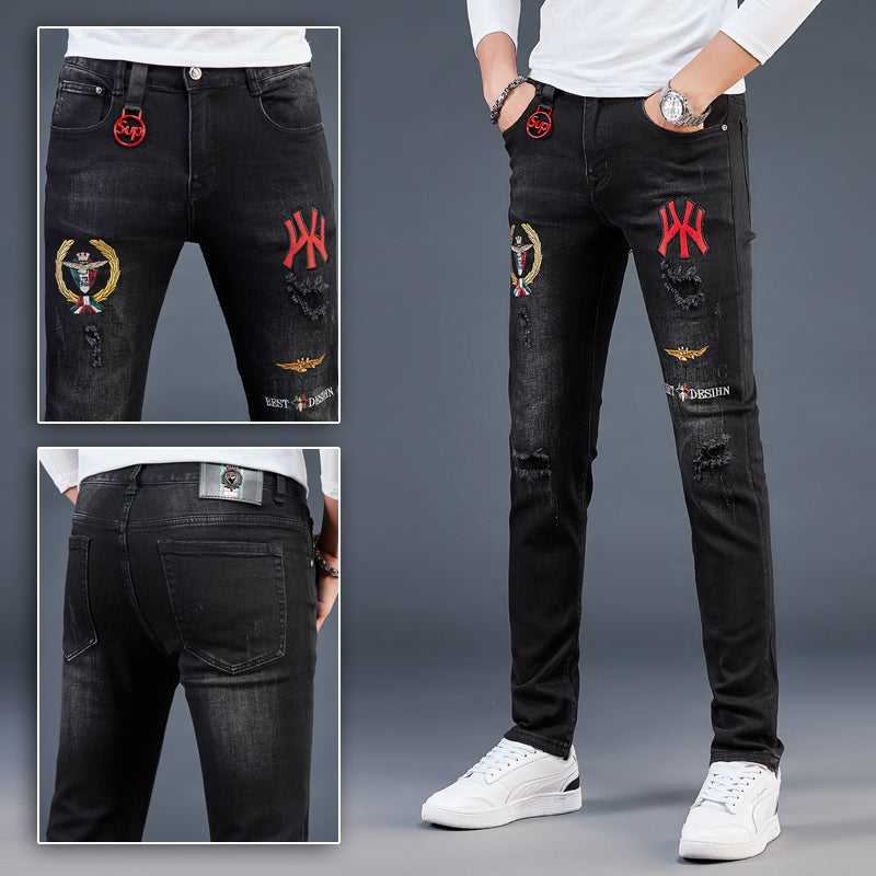 High-End Slim-Fit Jeans