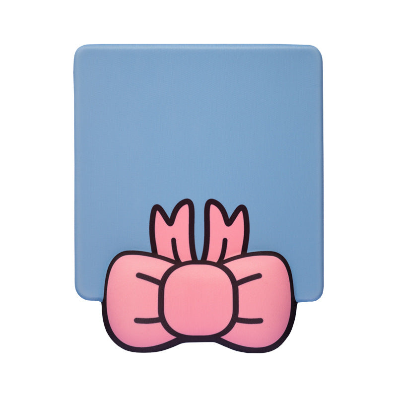 Bowknot Wristband Mouse Pad Keyboard Hand Rest Cute Cartoon