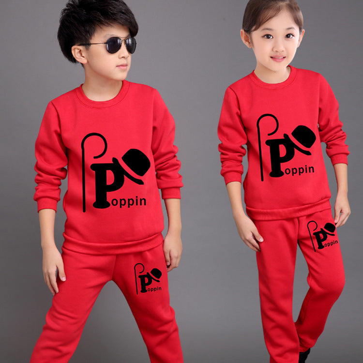 Children's clothing 2021 autumn clothing new children suit for boys and girls clothing spring and autumn suit Korean version two pieces of sports suit