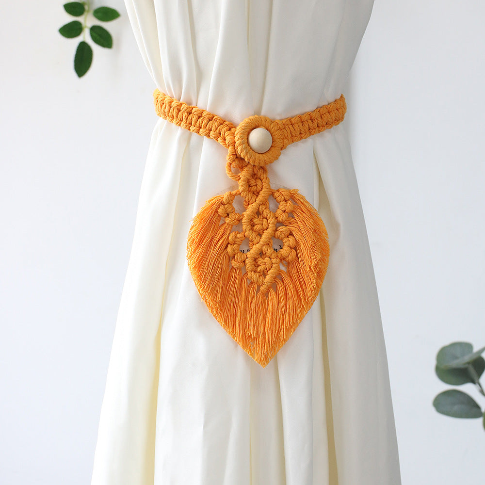 Curtain Straps Hand-woven Cotton Rope Ornaments