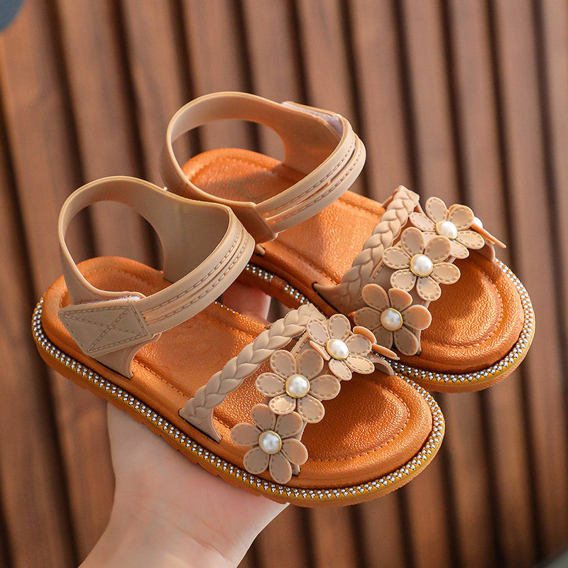 Toe Non-slip Breathable Soft Bottom Casual Children's Beach Sandals