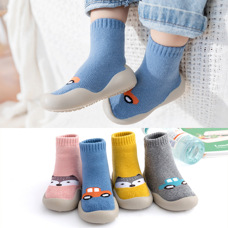 Baby Floor Socks And Shoes Warm And Thick Terry