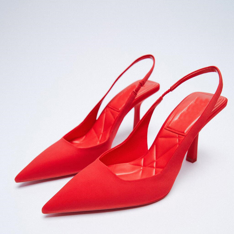 Thin High-heeled Women's New Shallow Stiletto Strap Roman Sandals