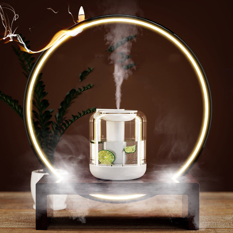 USB Fruit Flower Small Humidifier With Night Light