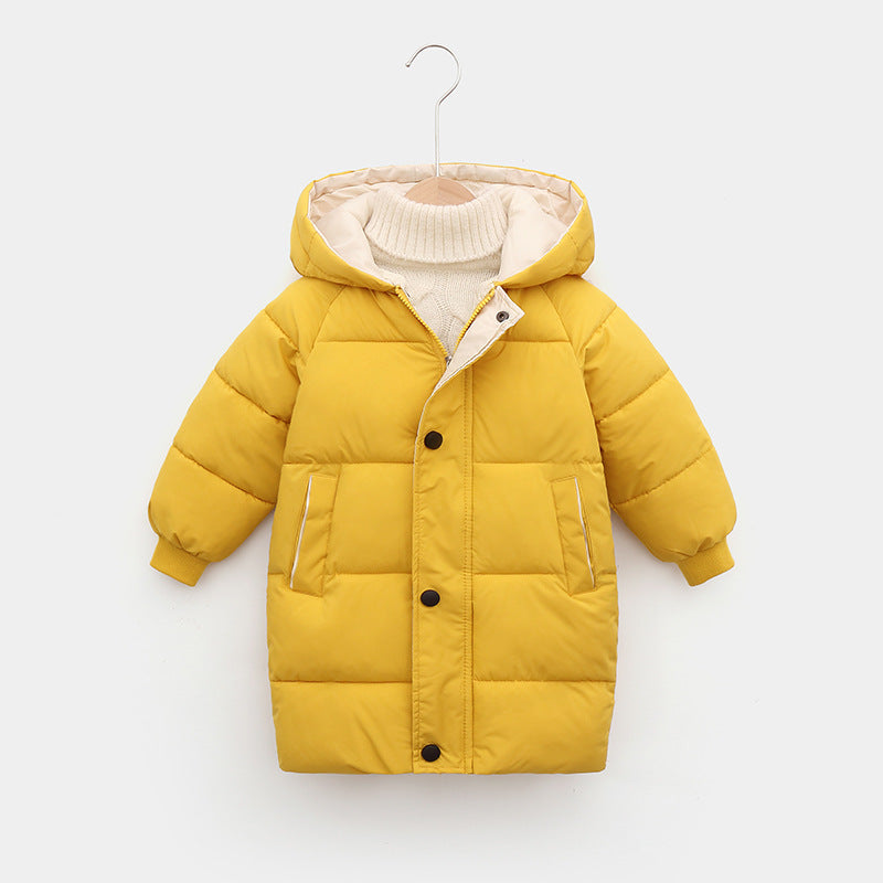 Fashion Baby Thick Hooded Soft Jacket