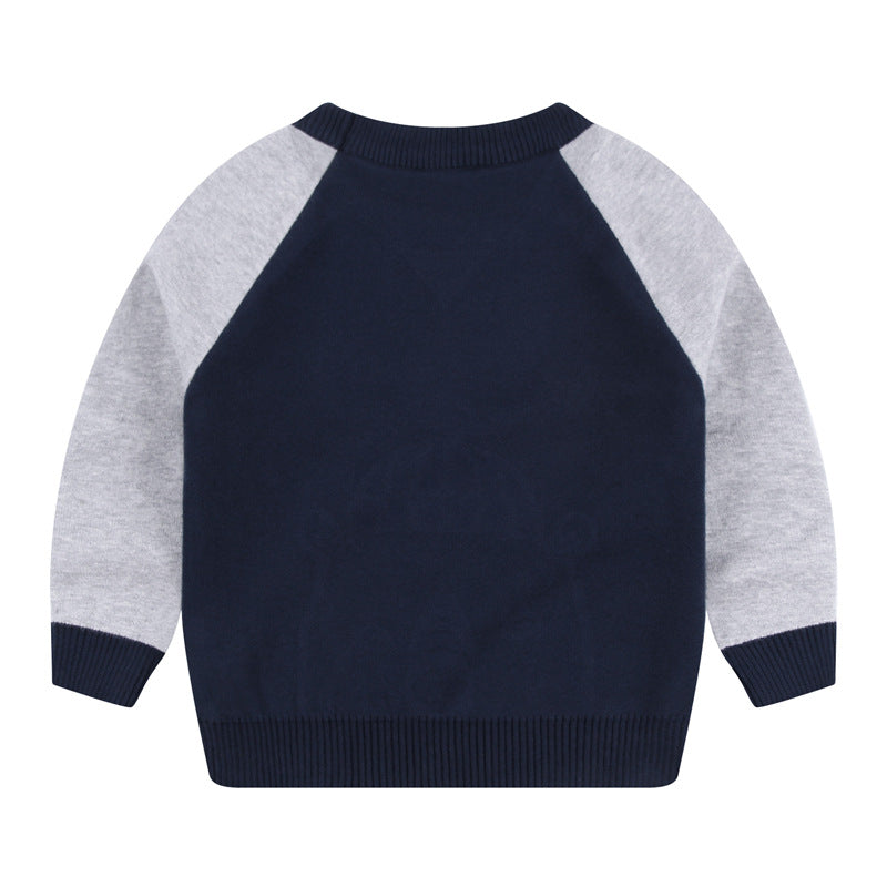 Double layer sweater cotton warm sweater