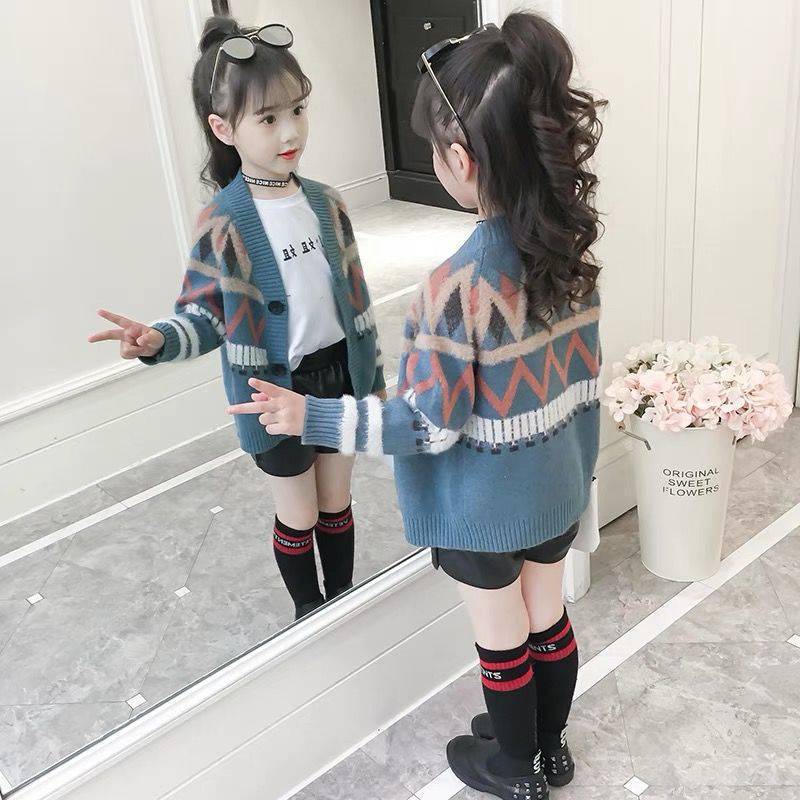 Korean Version Foreign Style Thread Clothing Children's Sweater
