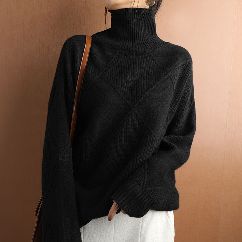 Knitwear Autumn And Winter Long-sleeved Outer Wear Bottoming Shirt