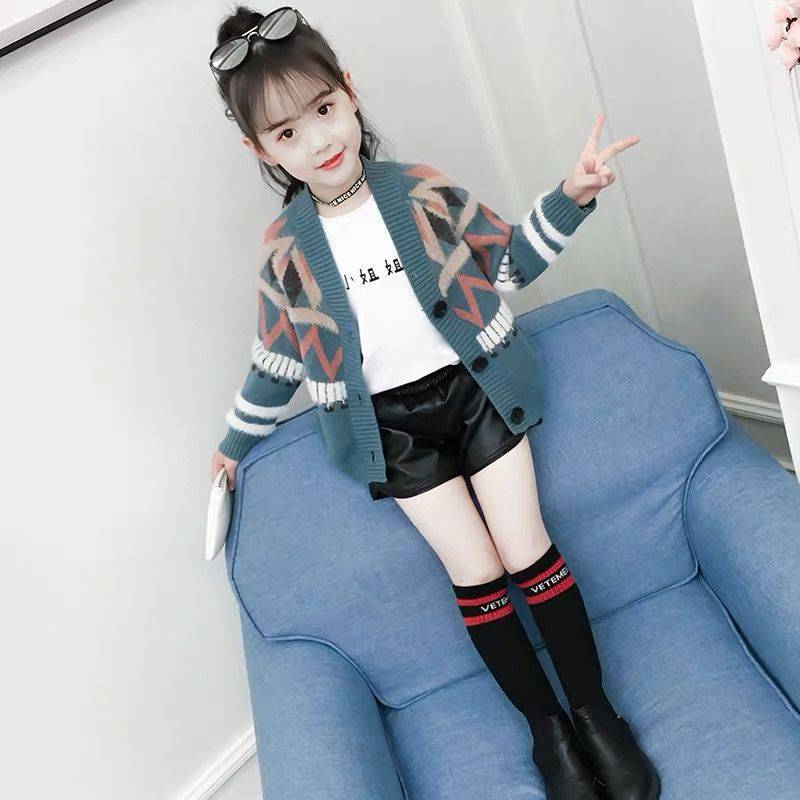 Korean Version Foreign Style Thread Clothing Children's Sweater