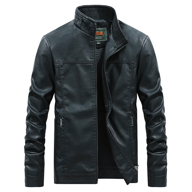 Leather men's jacket