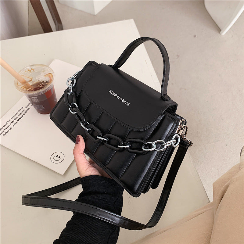 The Same Korean Version Of The Chain Portable Small Square Bag Shoulder Messenger Bag