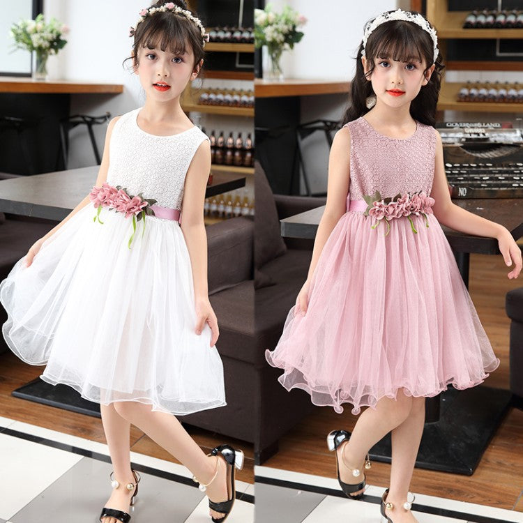 Sweet Fashion Girls Flower Dress