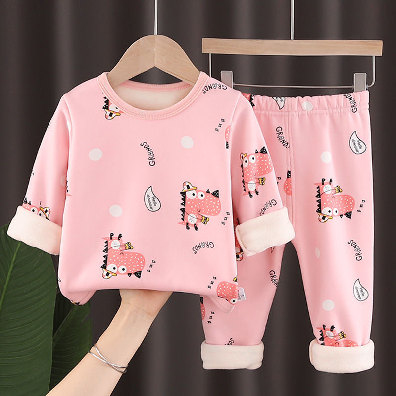 Fashion Men's And Women's Baby Long-sleeved Warm Suit