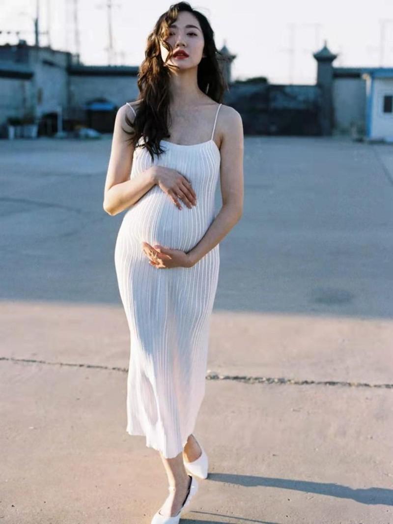 Maternity Photography Clothing New Suspender Skirt