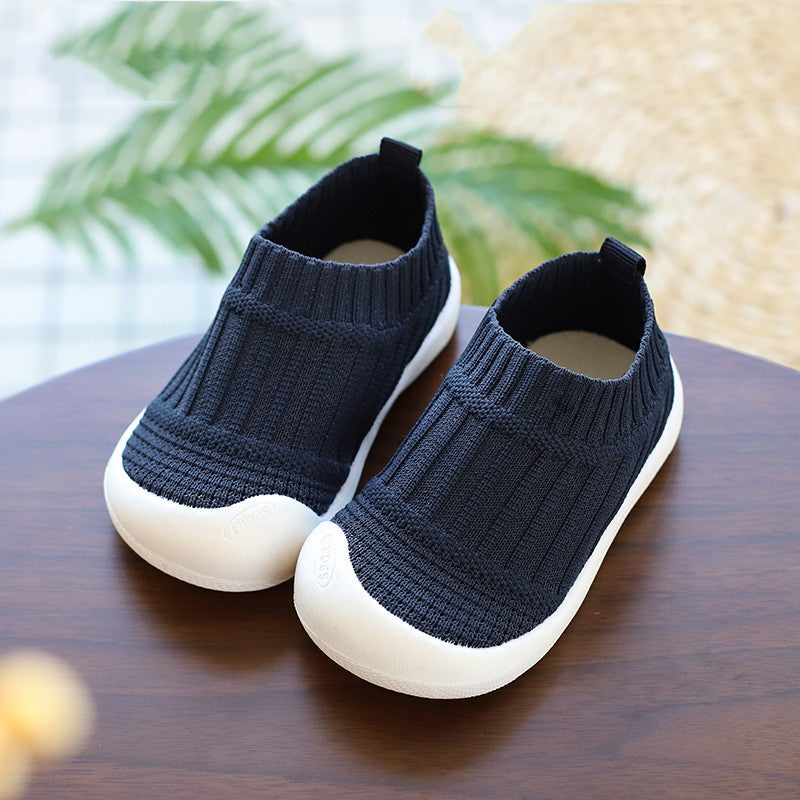 Baby Male Toddler Shoes Old Infant Shoes Breathable Soft Bottom Sandals