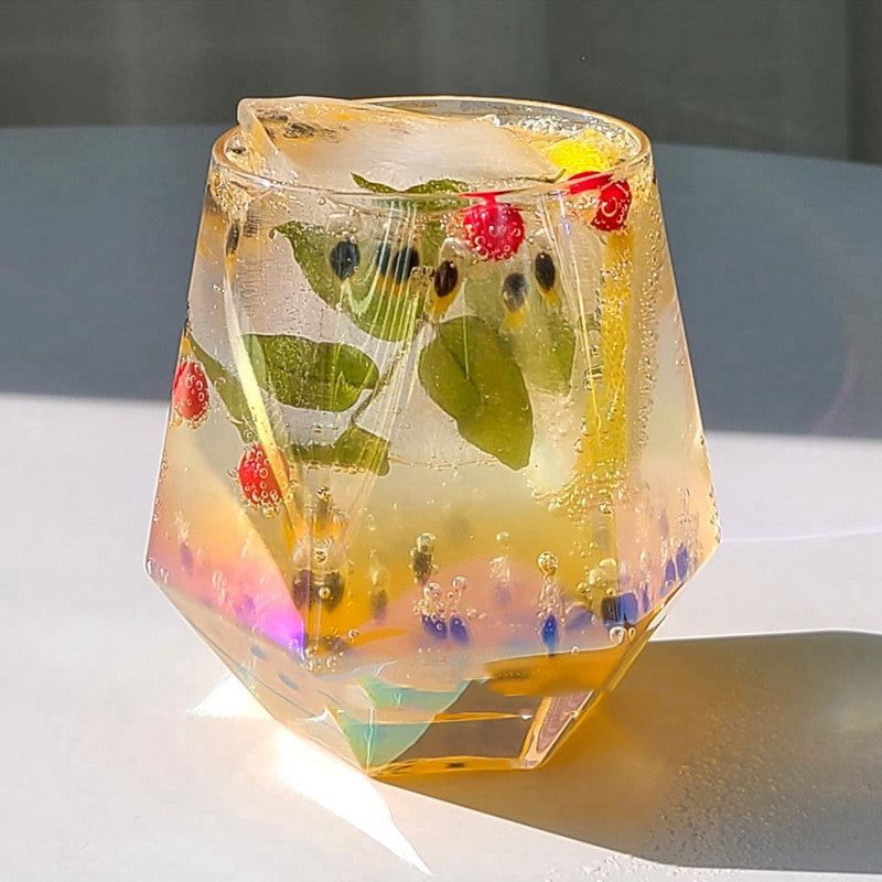 Magic Stained Glass Hexagonal Cup
