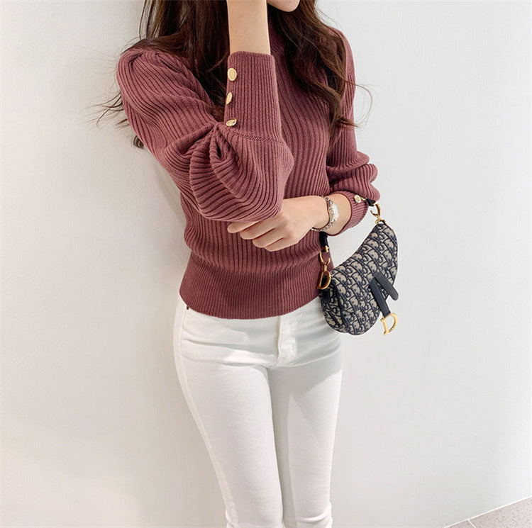 Loose knit sweater