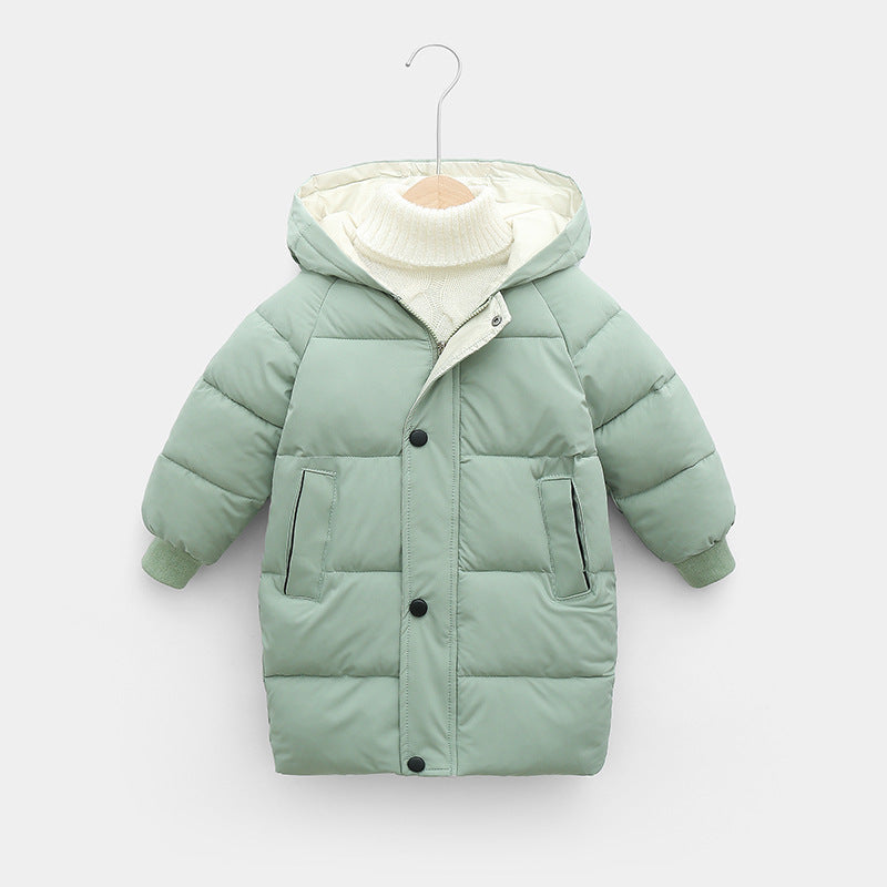 Fashion Baby Thick Hooded Soft Jacket