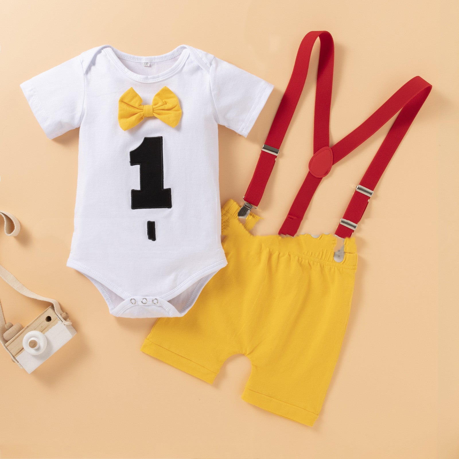 European And American Baby Summer Children's Clothing Digital Romper