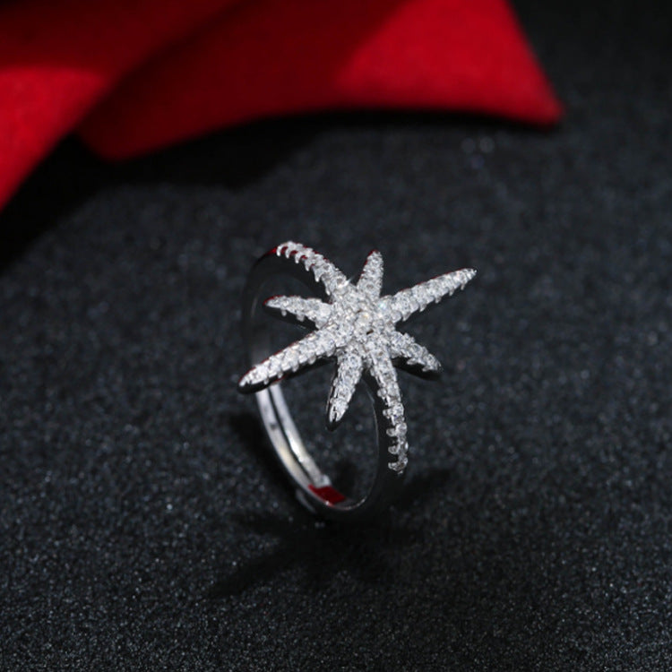 Women's Pozi Snowflake Diamond Ring