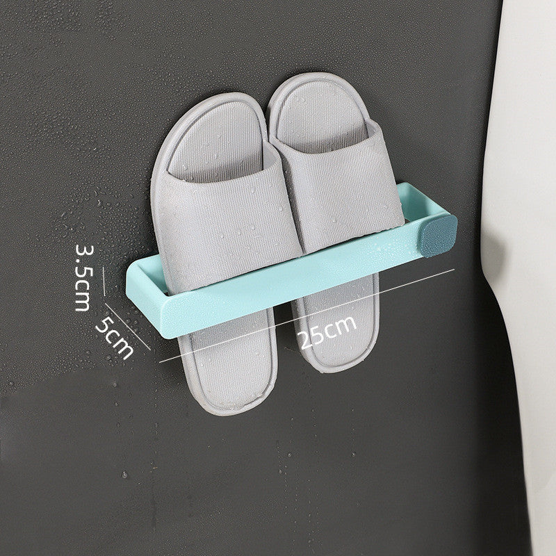Perforation-free Wall Hanging Bathroom Slippers Rack