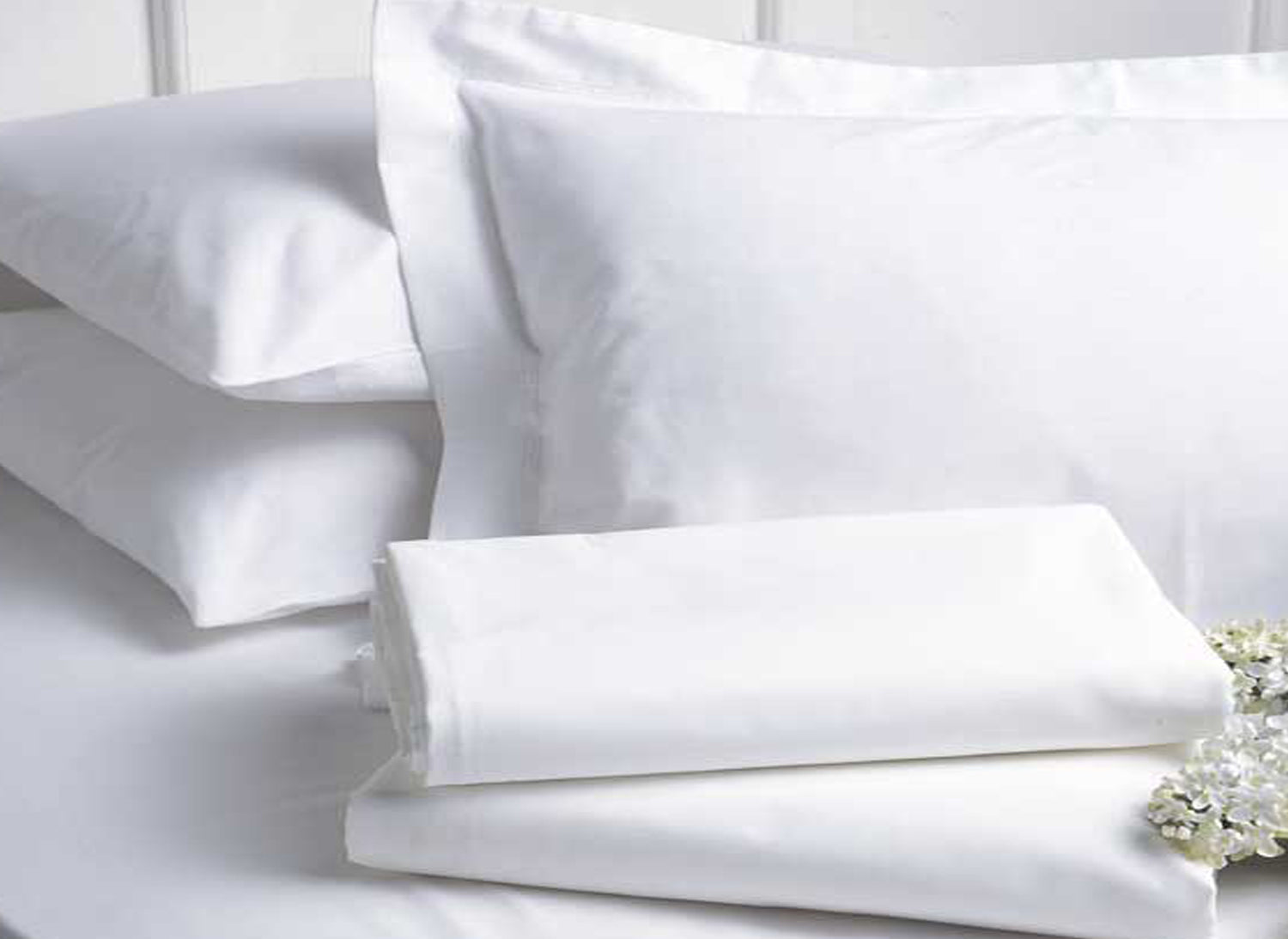 Luxury hotel pillow-case