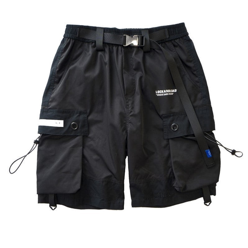 Cargo Shorts Multi-pocket Five-point Pants