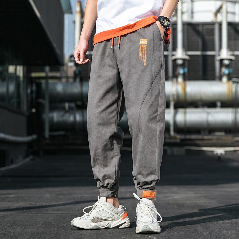 Men's All-match Cotton Sports Trousers Overalls