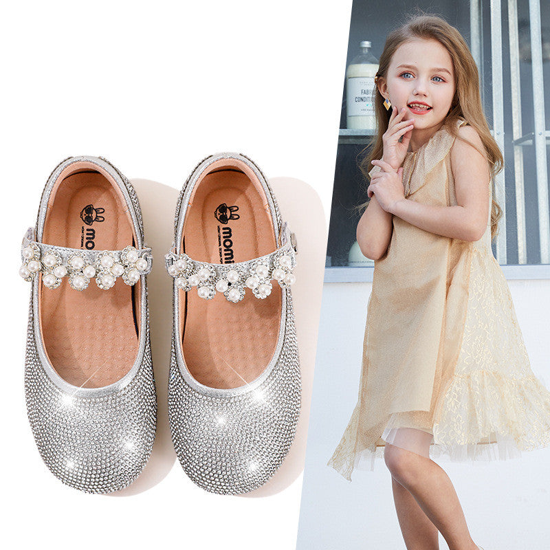 Autumn Girls Baby Soft Sole Leather Shoes