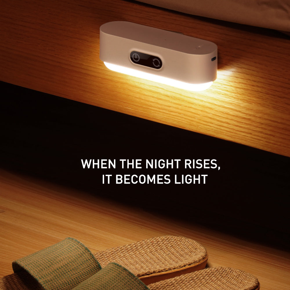 LED Desk Lamp Magnetic Table Lamp For Study Cabinet Light USB Rechargeable Stepless Dimming Dormitory Night Lights