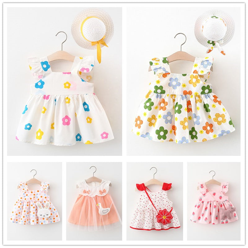Summer Style Children's Little Girl Sleeveless Princess Dress