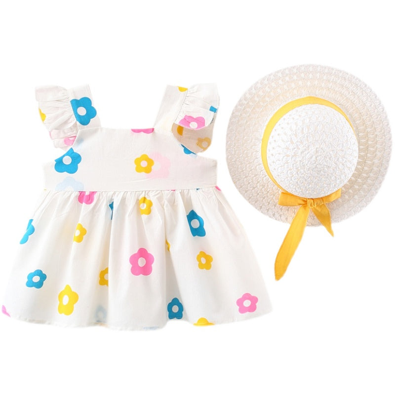 Summer Style Children's Little Girl Sleeveless Princess Dress