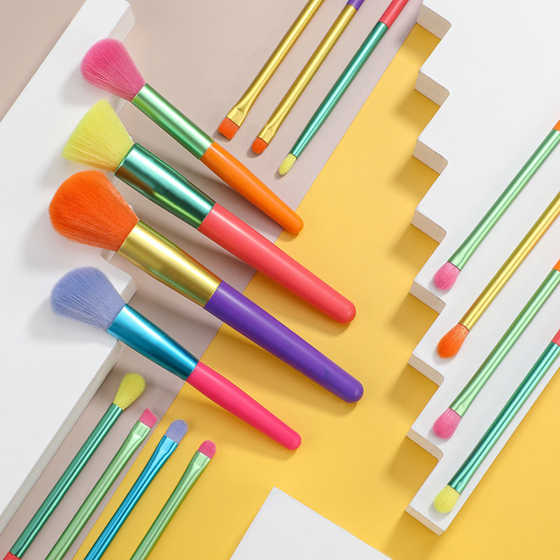 Makeup Brush Set 15 Multi-color Beauty Tools