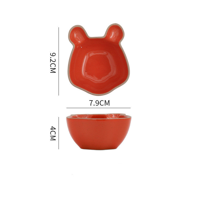 Cute Ceramic Small Dish Dipping Saucer