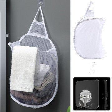Household Wall-mounted Dirty Clothes Hanging Bag