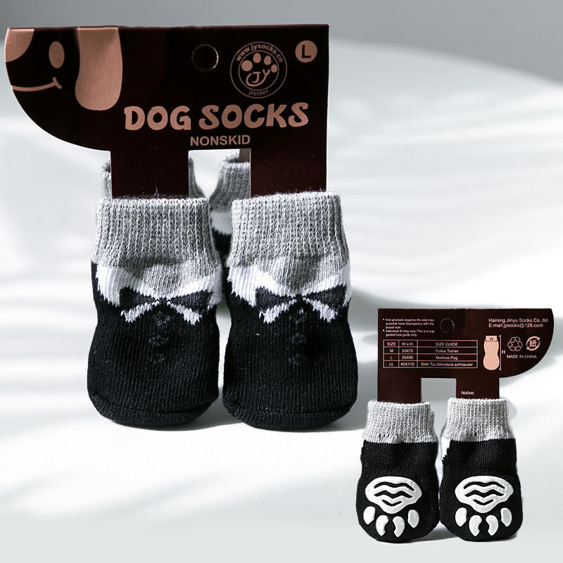 Smallmedium And Large Warm Elastic Socks For Pet Dogs And Cats