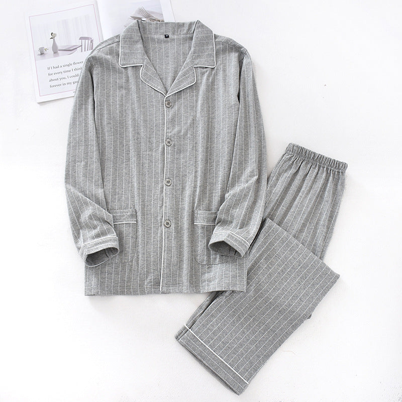 New Couple Pajamas Ladies Autumn And Winter Long-sleeved Suit