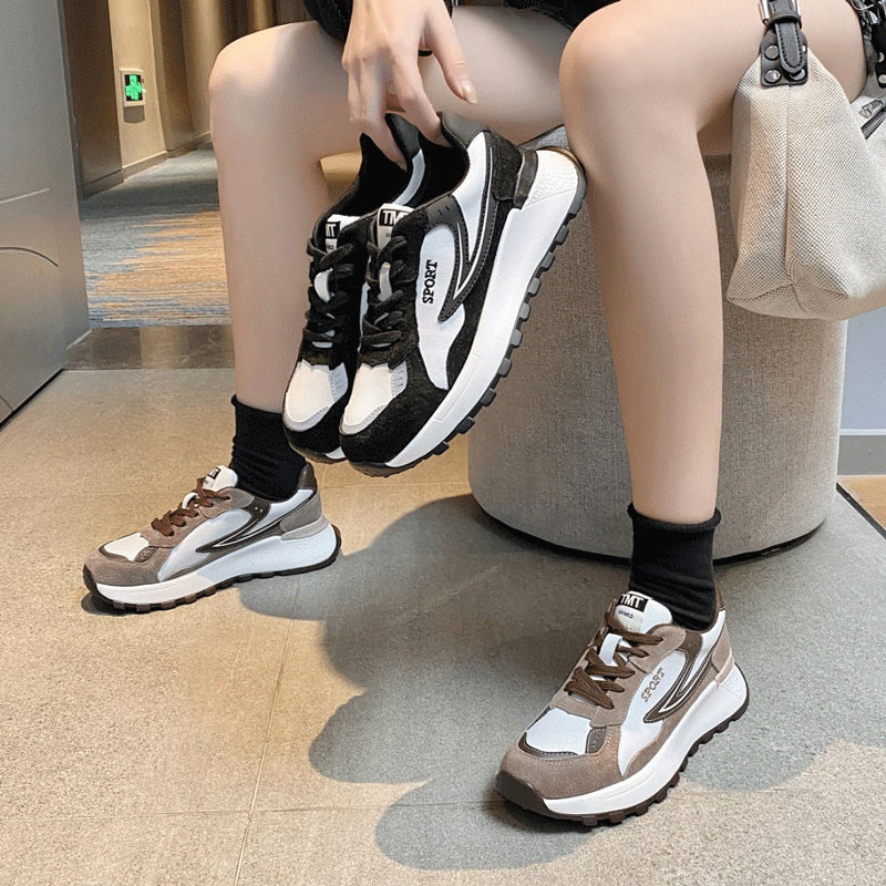 Women's Genuine Leather All-match Casual Old Shoes