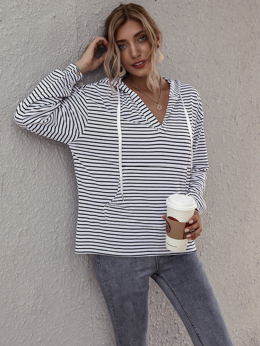 Amazon Express Independent Station Striped Top