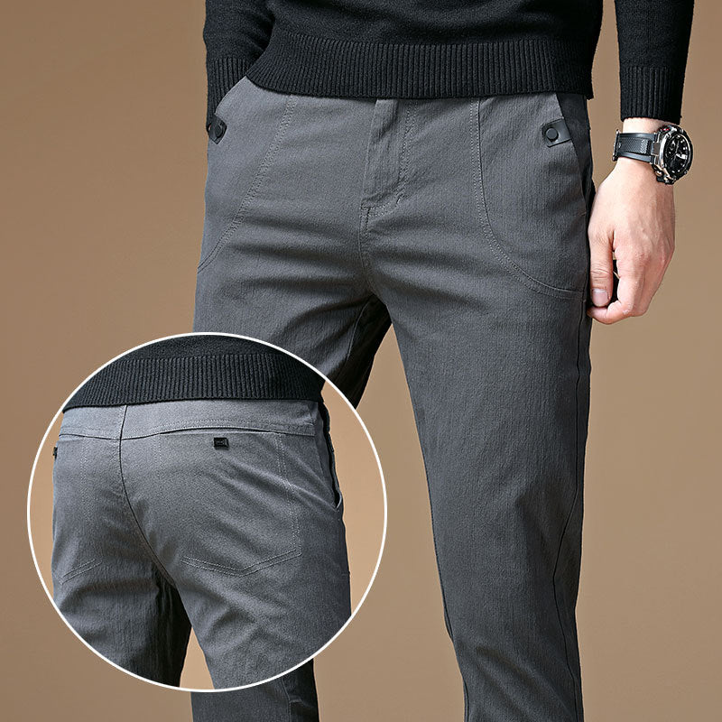 Korean Style Trendy All Match Slim Fit Trousers