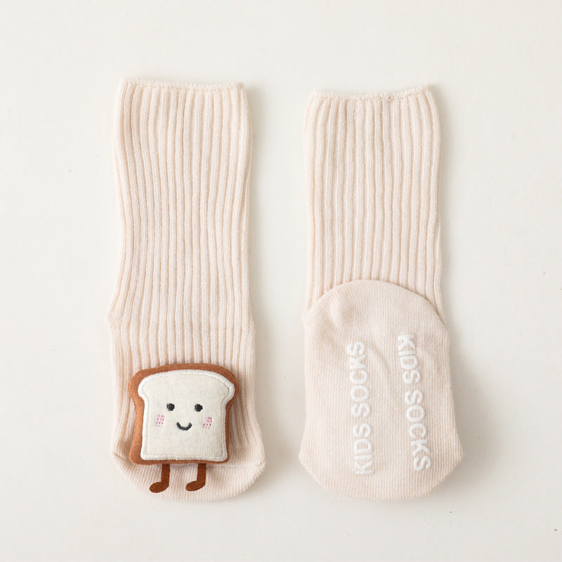 Cute Baby Socks Girl Cartoon Medium Tube Male