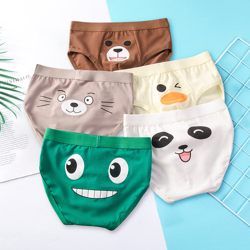 Children's Simple And Comfortable Boxer Briefs