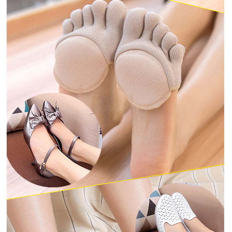 Half Socks Summer Sweat-absorbent Deodorant Single Shoes Breathable Code Pad Toe