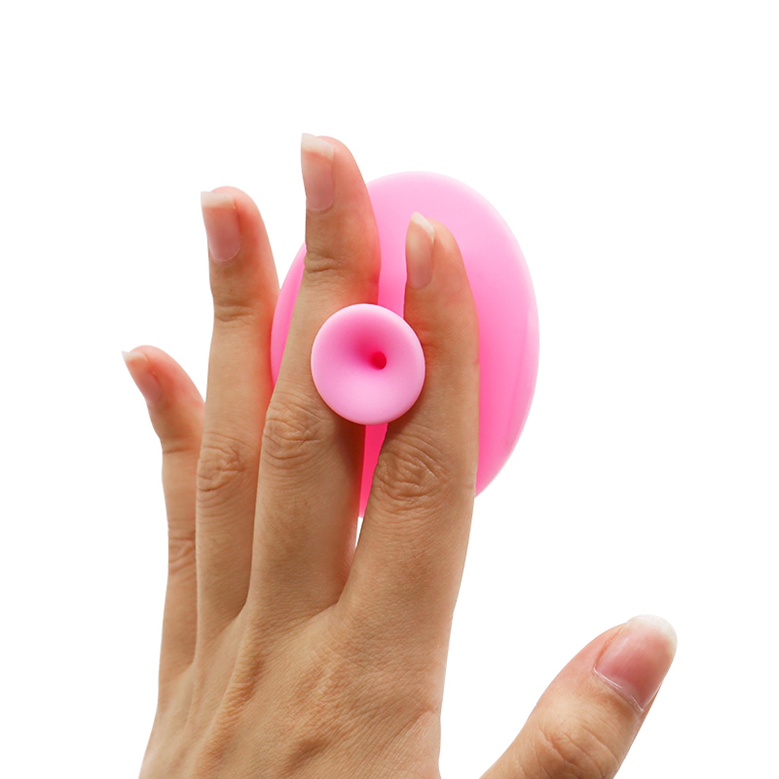 Silicone Oval Facial Brush Cleansing Tool