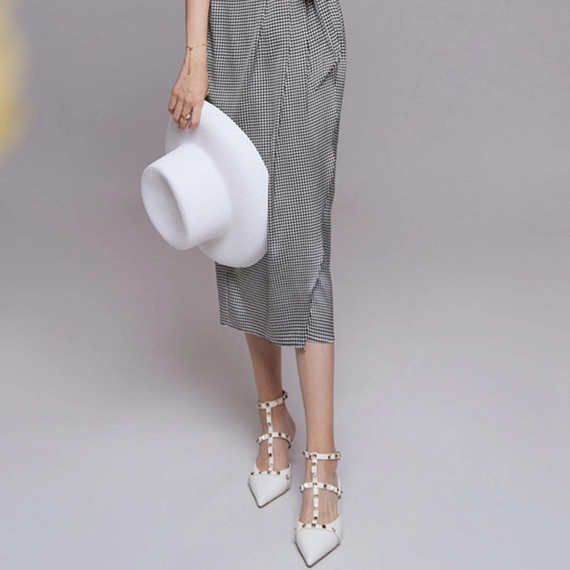 Elegant And Elegant French Long-sleeved Dress For Autumn New Women's Long Skirt