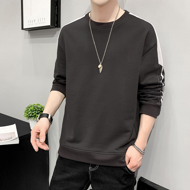 Men's Round Neck Casual Bottoming Shirt