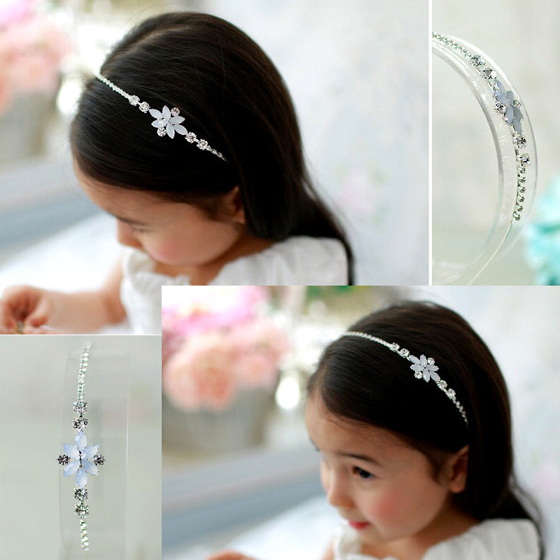 Children's Dress Accessories Jelly Color Resin Flowers