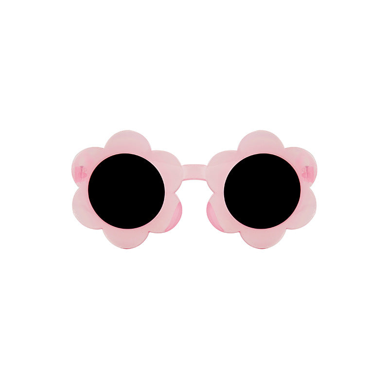 New Fashion Flower Cute Children's Sunglasses